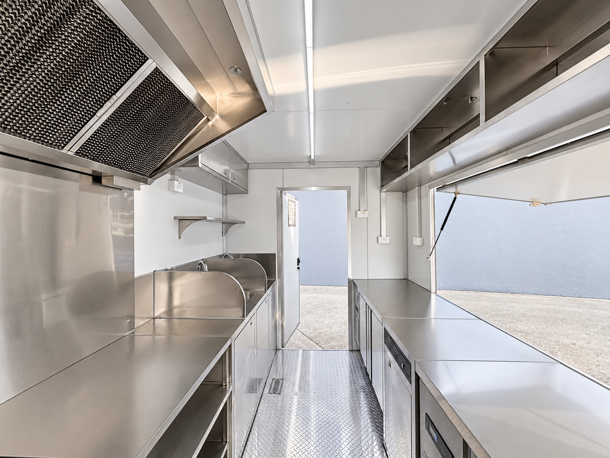 3m trailer interior overview, digitally retouched supplied photograph